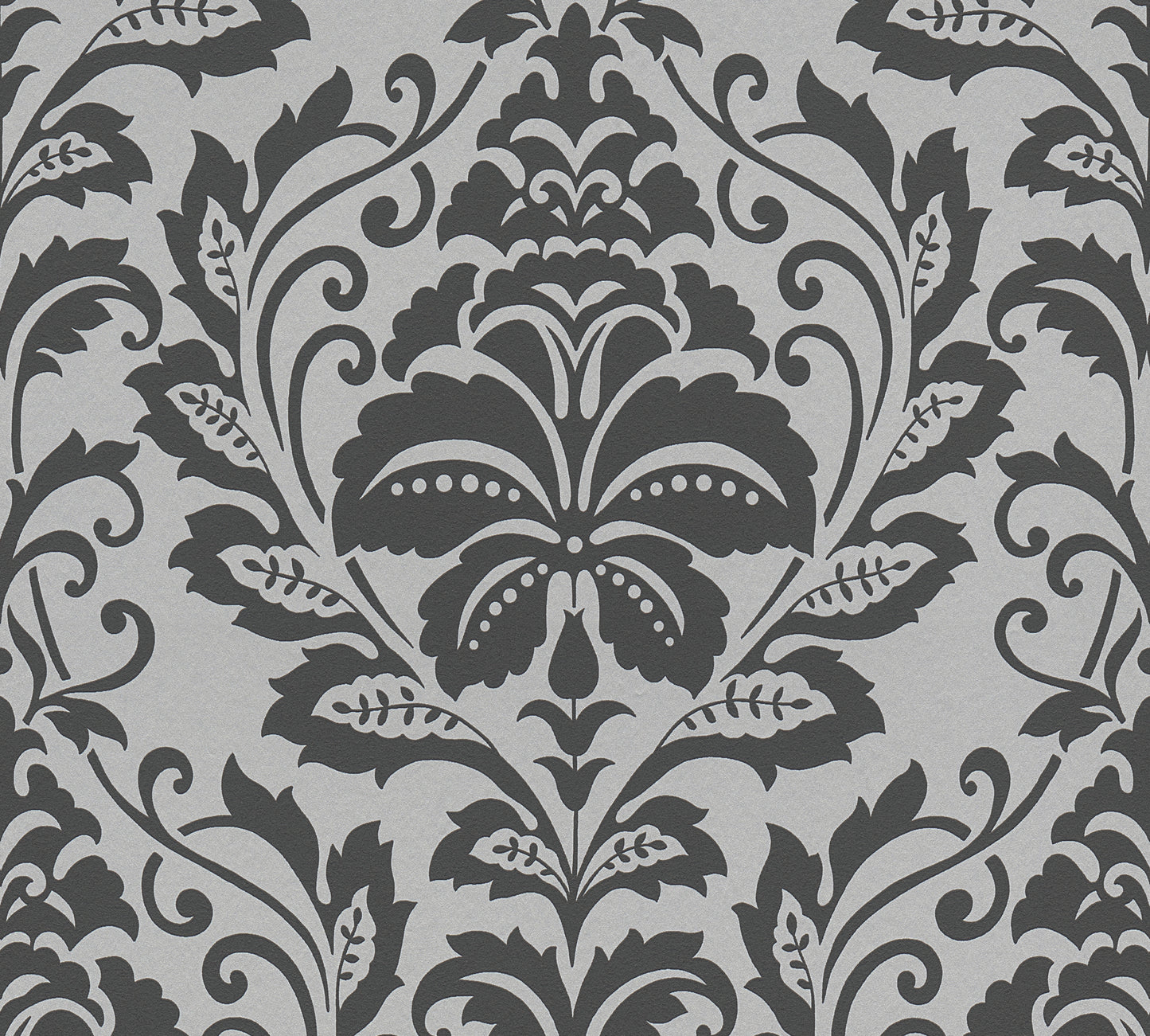 A.S. Création Barock Tapete Silber 369102 Wandtapete Vliestapete Klassik Vinyl