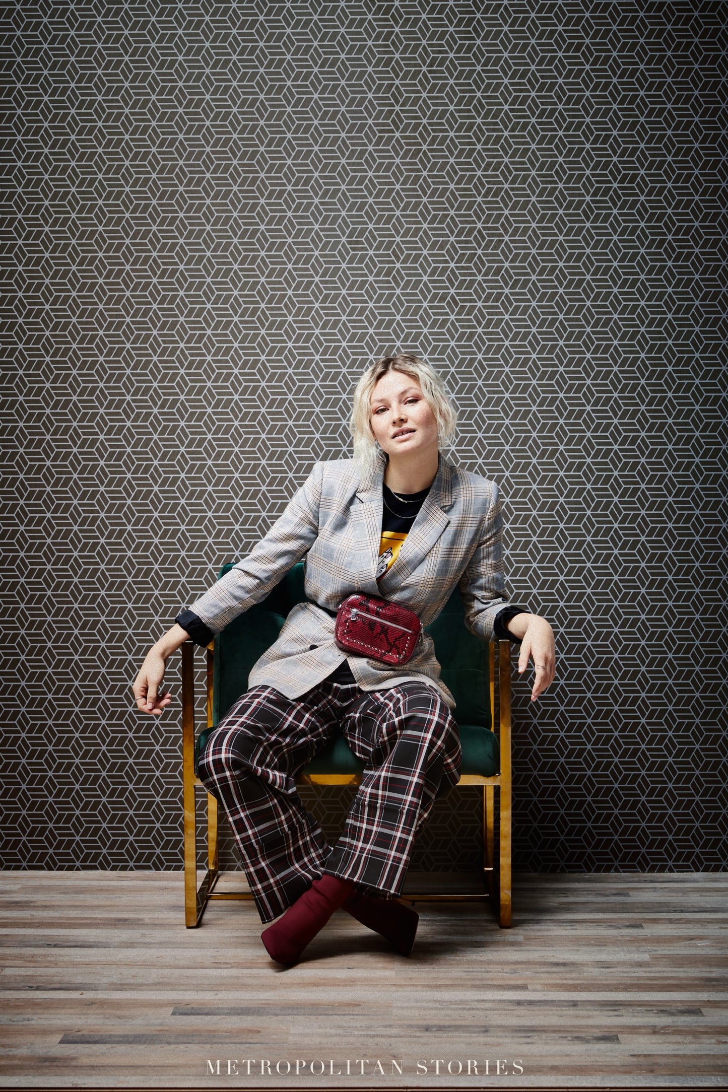 Geometrische Tapete Schwarz Vliestapete 369201 Wandtapete A.S. Création Tapete