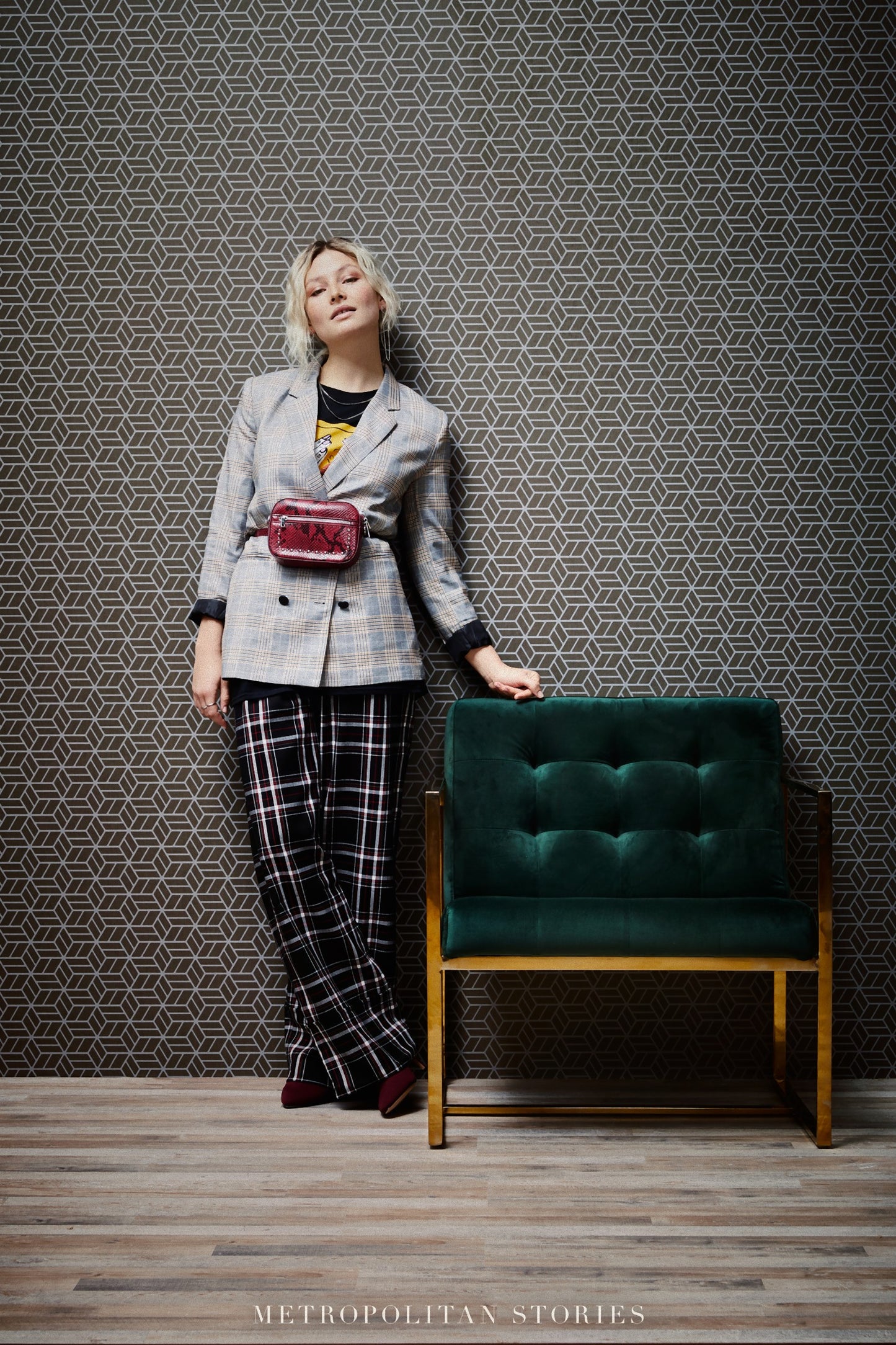 Geometrische Tapete Schwarz Vliestapete 369201 Wandtapete A.S. Création Tapete