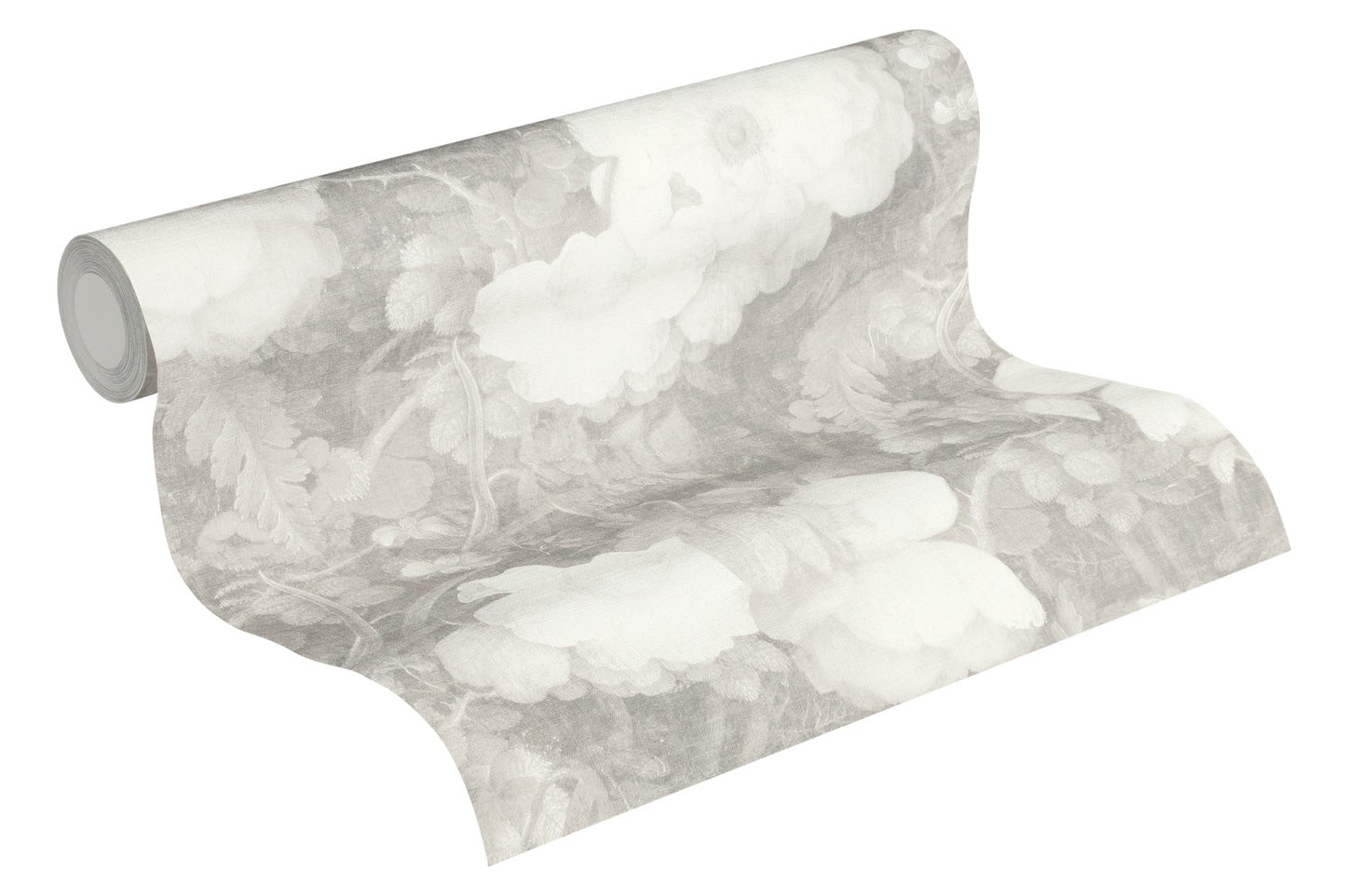 Blumentapete Grau Vliestapete 369214 Wandtapete A.S. Création Tapete