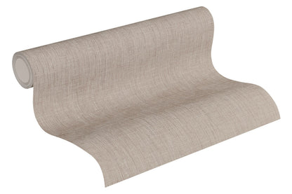 Unitapete Beige Vliestapete 369224 Wandtapete einfarbig A.S. Création Tapete