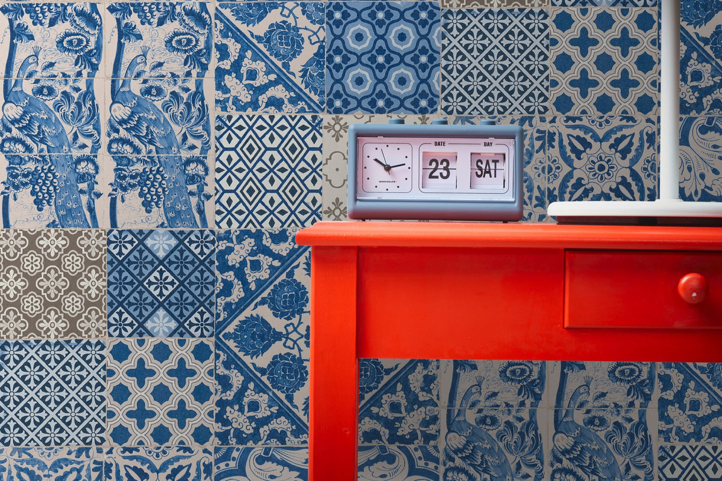 Fliesentapete Blau Vliestapete 369231 Wandtapete A.S. Création Tapete