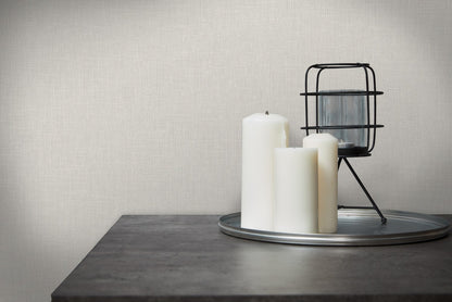 Unitapete Grau Vliestapete 369255 Wandtapete einfarbig A.S. Création Tapete