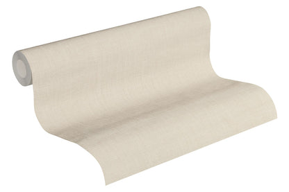 Unitapete Beige Vliestapete 369256 Wandtapete einfarbig A.S. Création Tapete
