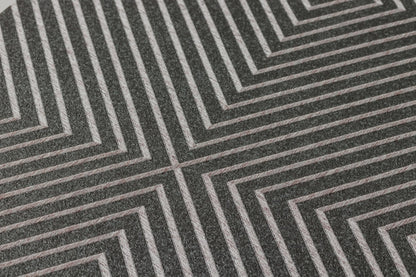 Geometrische Tapete Grau Vliestapete 369261 Wandtapete A.S. Création Tapete