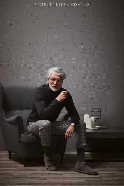 Geometrische Tapete Grau Vliestapete 369261 Wandtapete A.S. Création Tapete