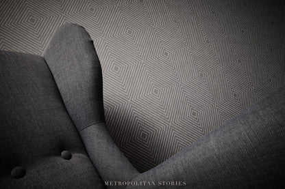 Geometrische Tapete Grau Vliestapete 369261 Wandtapete A.S. Création Tapete