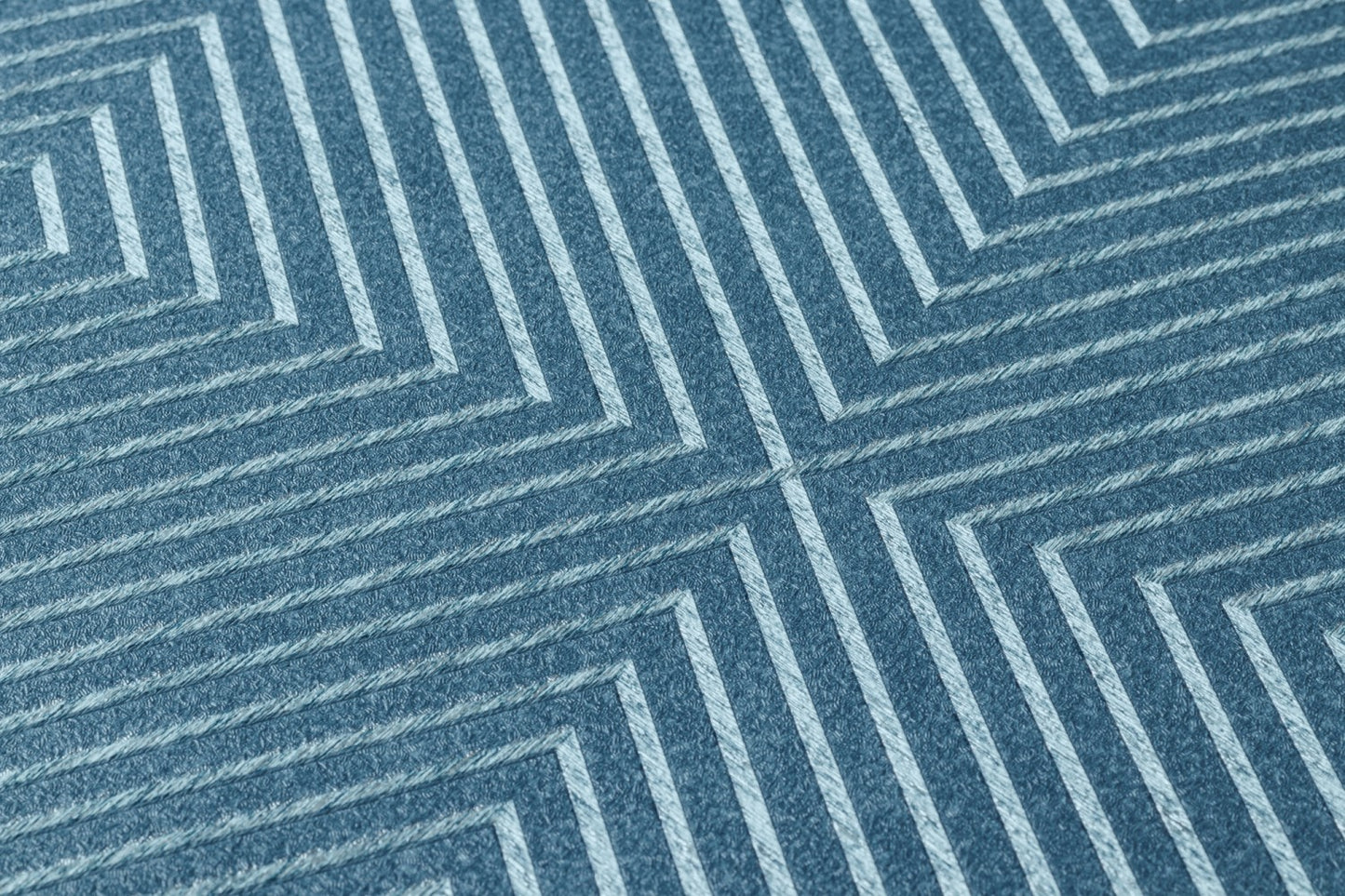 Geometrische Tapete Blau Vliestapete 369264 Wandtapete A.S. Création Tapete