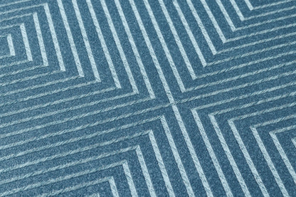 Geometrische Tapete Blau Vliestapete 369264 Wandtapete A.S. Création Tapete