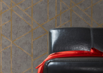 Geometrische Tapete Grau Vliestapete 369281 Wandtapete A.S. Création Tapete