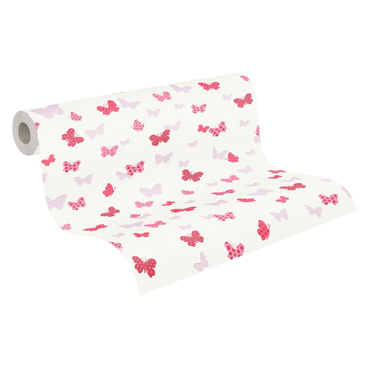 A.S. Création Tapete Schmetterlinge Rosa 369331 Wandtapete Vliestapete Natur