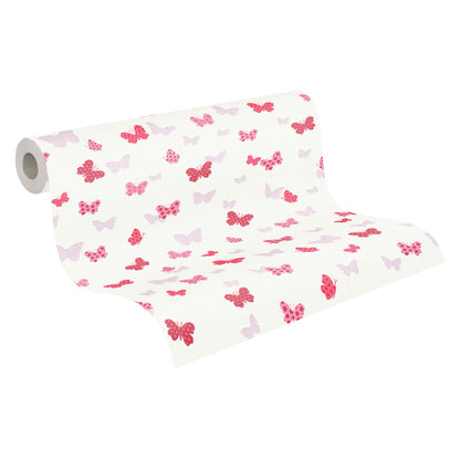 A.S. Création Tapete Schmetterlinge Rosa 369331 Wandtapete Vliestapete Natur