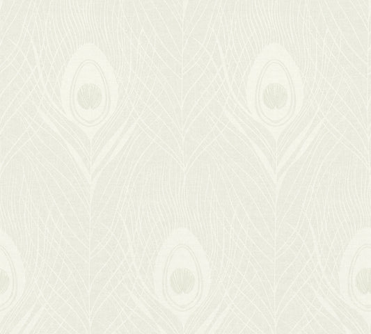 A.S. Création Tapete mit Federn Beige 369711 Tapete Absolutely Chic Wandtapete