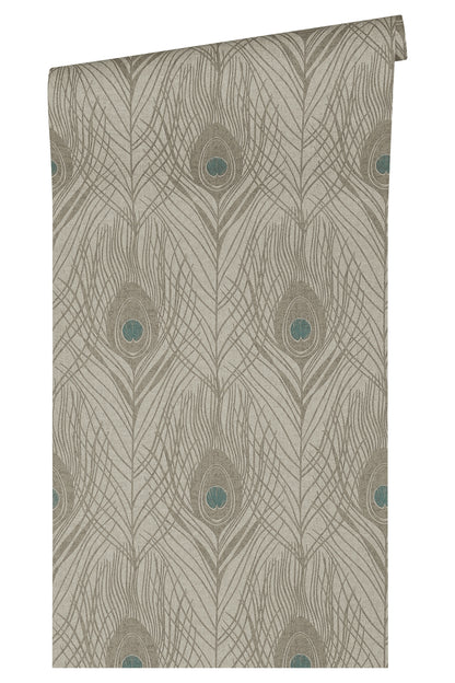 A.S. Création Tapete mit Federn Braun 369716 Tapete Absolutely Chic Wandtapete