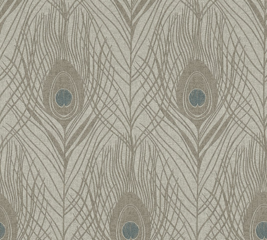 A.S. Création Tapete mit Federn Braun 369716 Tapete Absolutely Chic Wandtapete