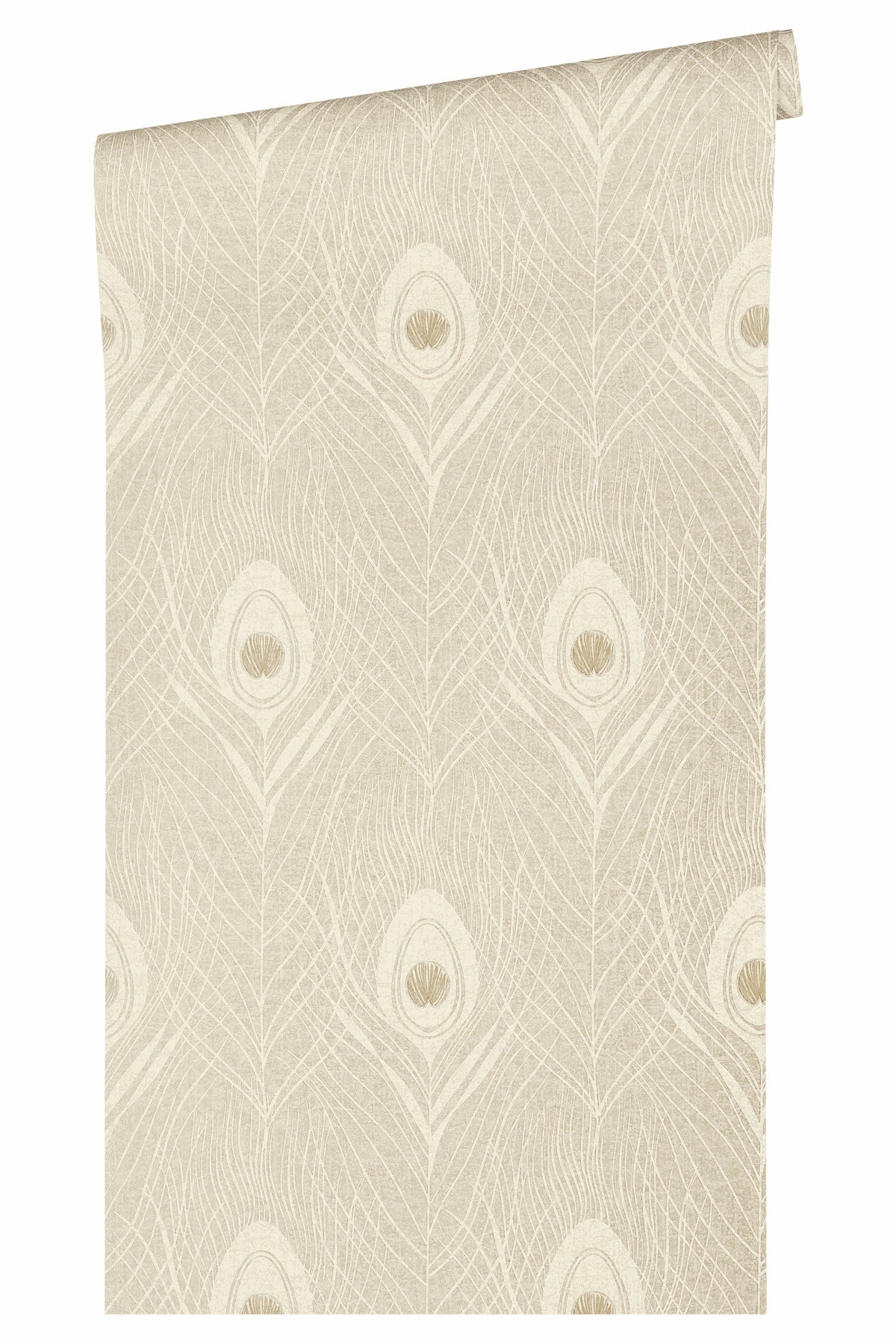 A.S. Création Tapete mit Federn Beige 369717 Tapete Absolutely Chic Wandtapete