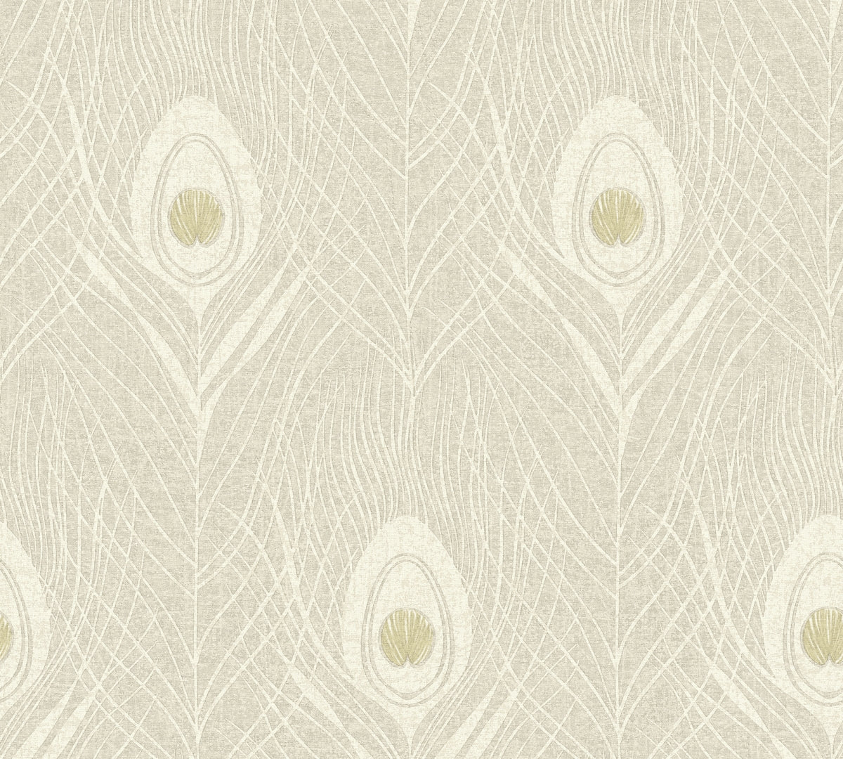 A.S. Création Tapete mit Federn Beige 369717 Tapete Absolutely Chic Wandtapete