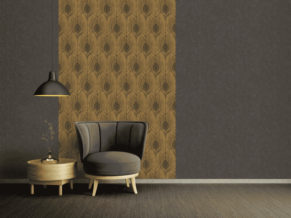 A.S. Création Tapete mit Federn Braun 369718 Tapete Absolutely Chic Wandtapete