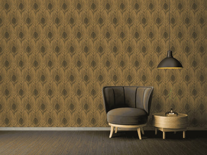 A.S. Création Tapete mit Federn Braun 369718 Tapete Absolutely Chic Wandtapete