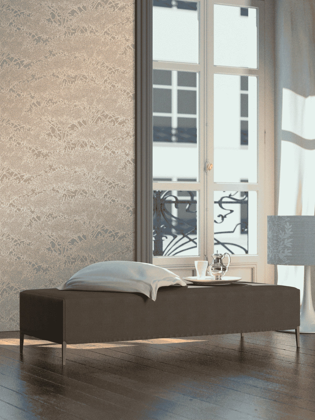 A.S. Création Dschungeltapete Dschungel Grau 369724 Tapete Absolutely Chic Wand