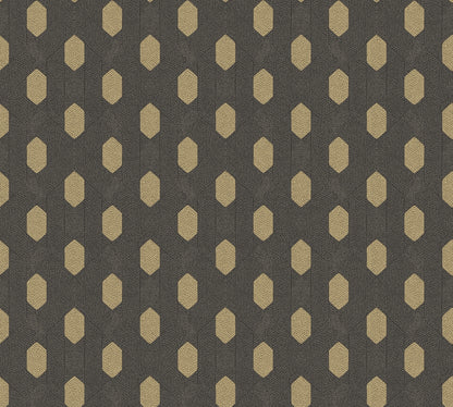 A.S. Création Retrotapete Retro Vintage Schwarz 369735 Tapete Absolutely Chic