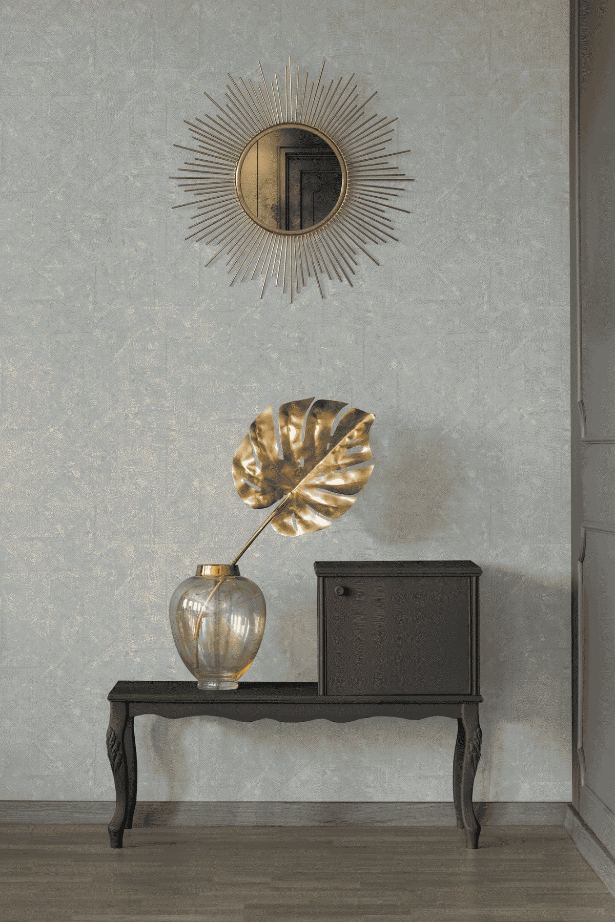 A.S. Création Designtapete Design Grau 369747 Tapete Absolutely Chic Wandtapete