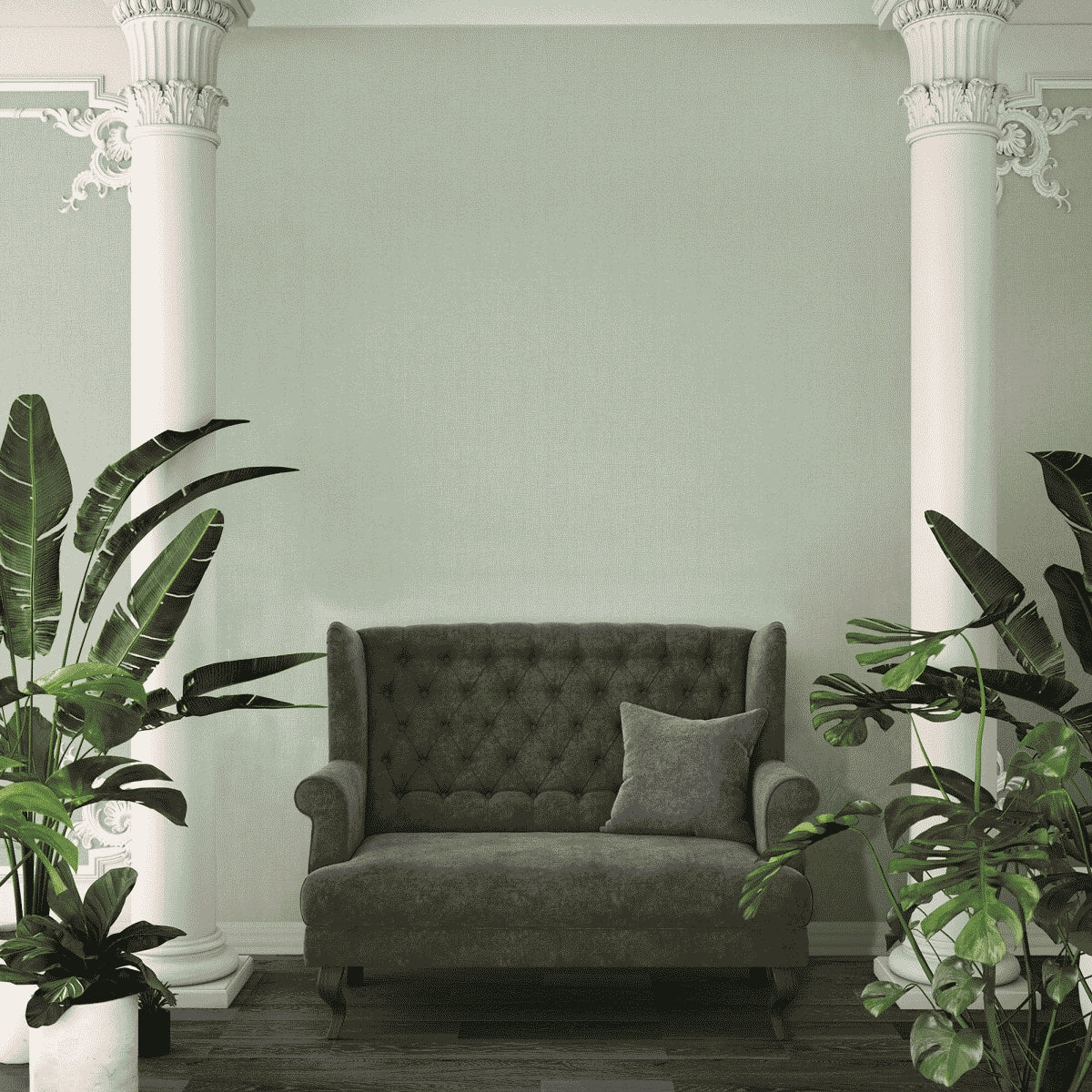 A.S. Création Unitapete Uni Blau 369769 Tapete Absolutely Chic Wandtapete Design