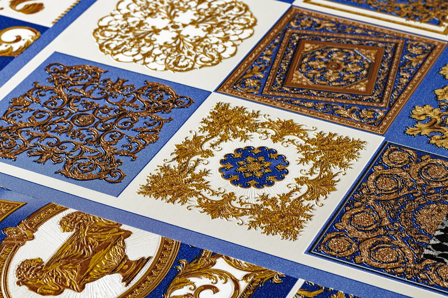 Versace Home Barocktapete Gold 370481 Luxus Vlies Designertapete Tapete Design