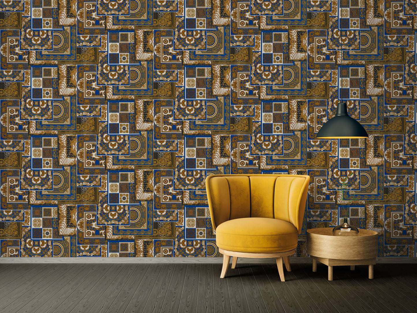 Versace Home Barocktapete Gold 370481 Luxus Vlies Designertapete Tapete Design