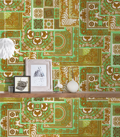 Versace Home Barocktapete Gold 370482 Luxus Vlies Designertapete Tapete Design