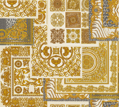 Versace Home Barocktapete Gold 370484 Luxus Vlies Designertapete Tapete Design