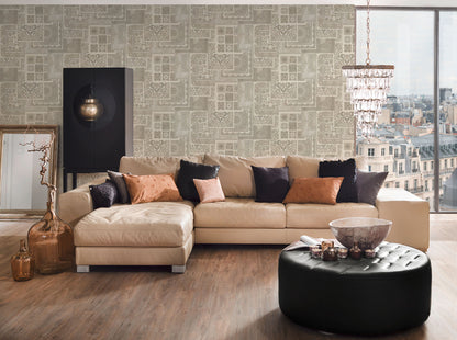 Versace Home Barocktapete Silber 370485 Luxus Vlies Designertapete Tapete Design