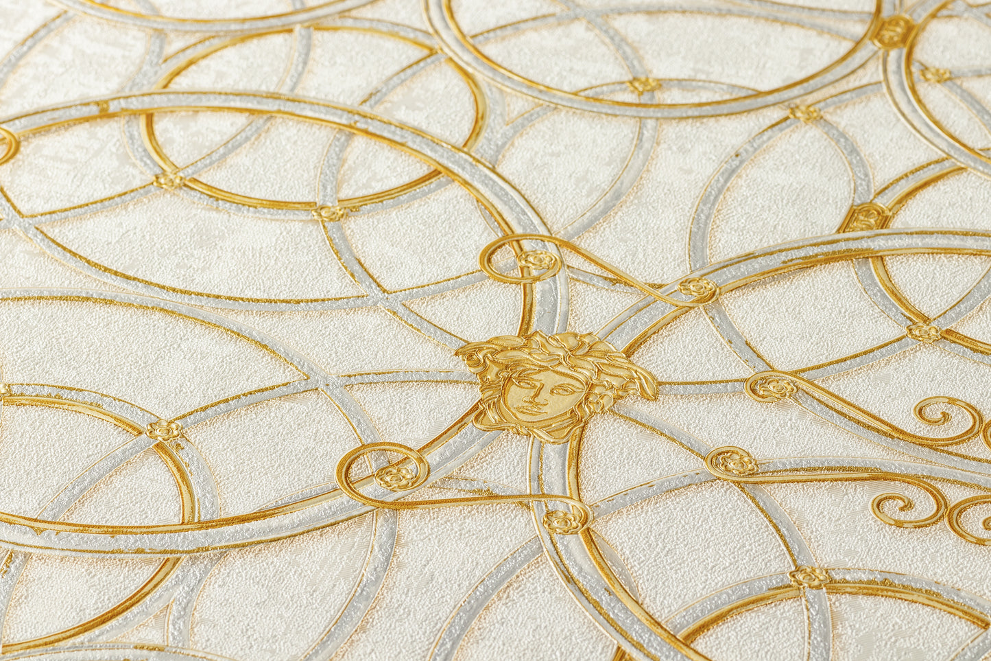 Versace Home Barocktapete Gold 370491 Luxus Vlies Designertapete Tapete Design