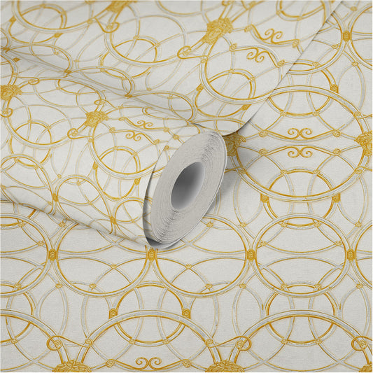 Versace Home Barocktapete Gold 370491 Luxus Vlies Designertapete Tapete Design