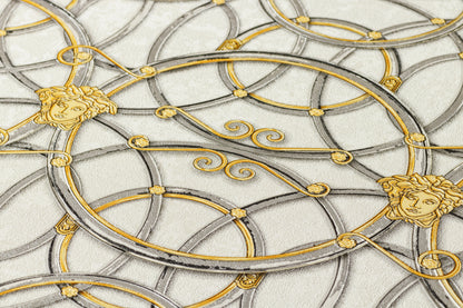 Versace Home Barocktapete Gold 370492 Luxus Vlies Designertapete Tapete Design