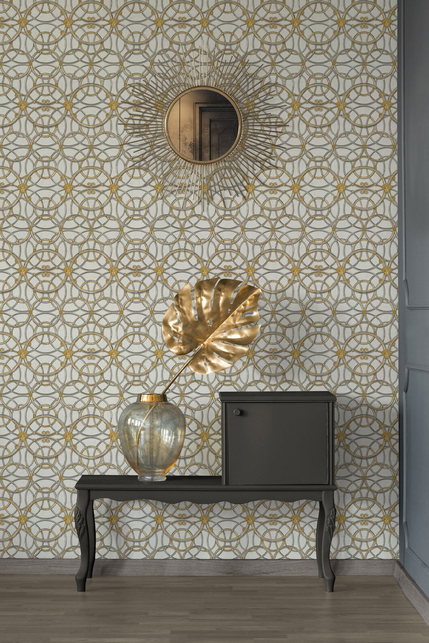 Versace Home Barocktapete Gold 370492 Luxus Vlies Designertapete Tapete Design