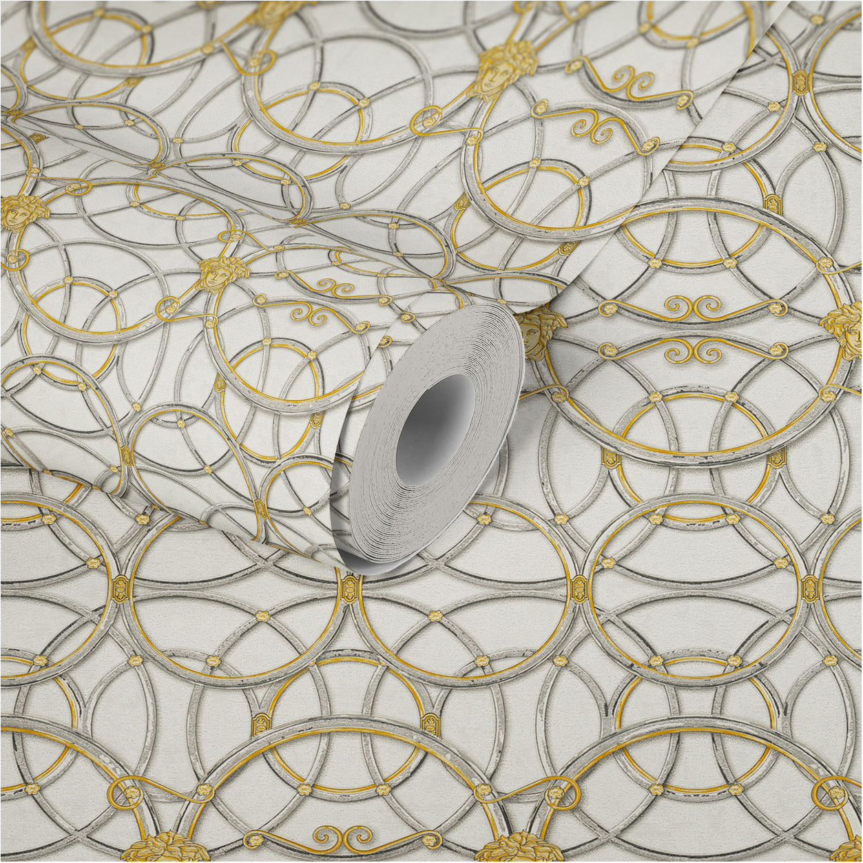 Versace Home Barocktapete Gold 370492 Luxus Vlies Designertapete Tapete Design