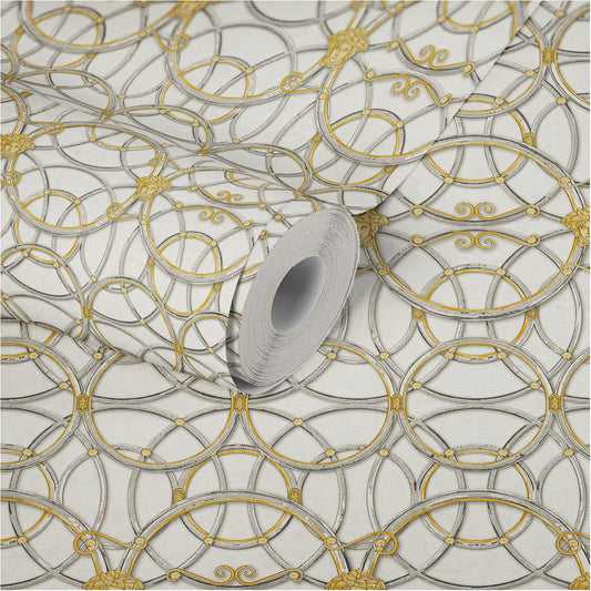 Versace Home Barocktapete Gold 370492 Luxus Vlies Designertapete Tapete Design