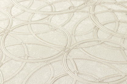 Versace Home Barocktapete Creme 370493 Luxus Vlies Designertapete Tapete Design
