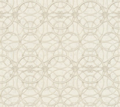 Versace Home Barocktapete Creme 370493 Luxus Vlies Designertapete Tapete Design