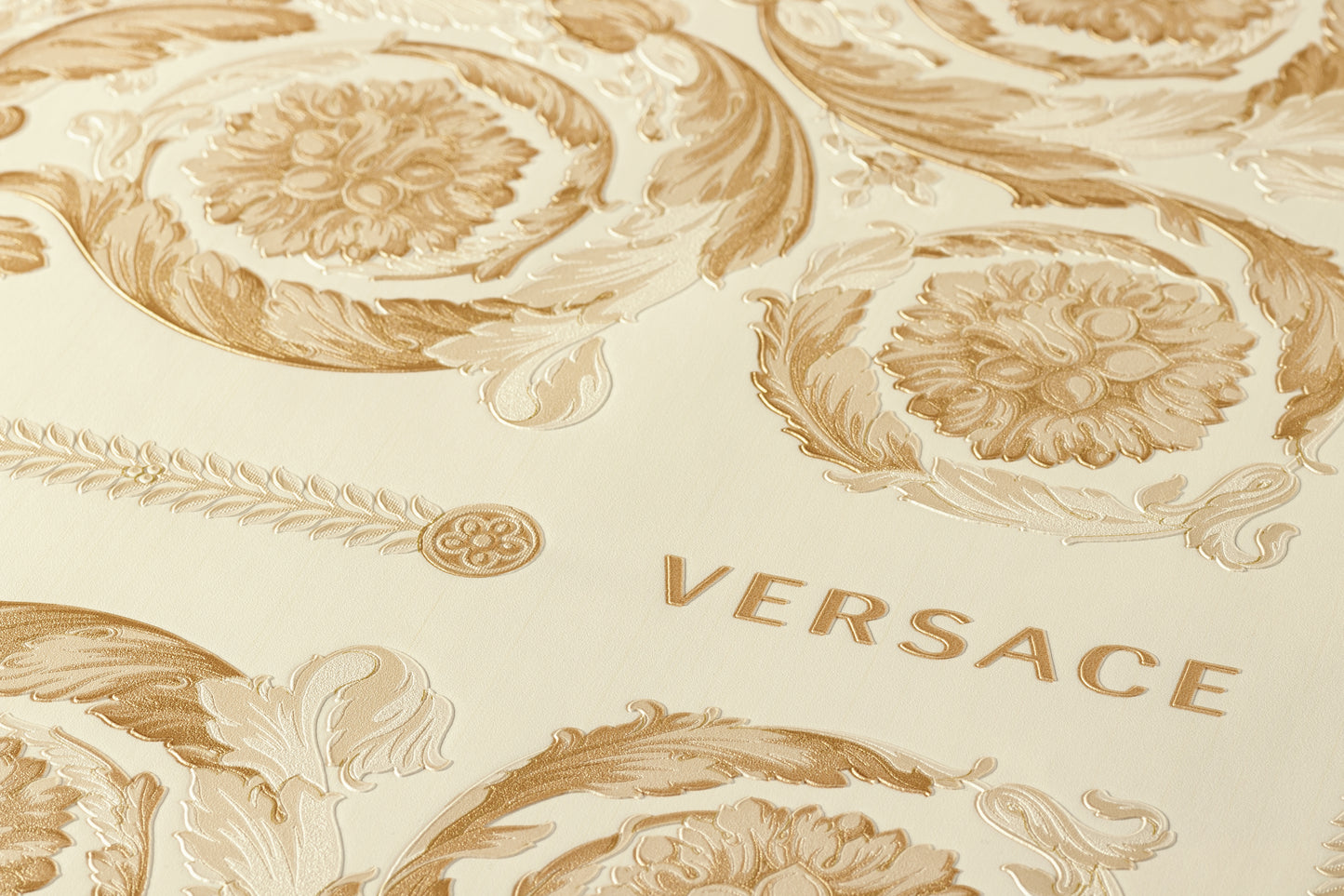 Versace Home Barocktapete Gold 370552 Luxus Vlies Designertapete Tapete Design