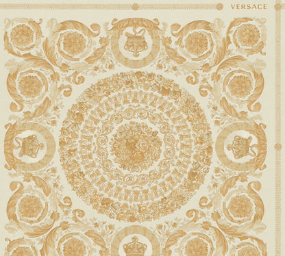 Versace Home Barocktapete Gold 370552 Luxus Vlies Designertapete Tapete Design