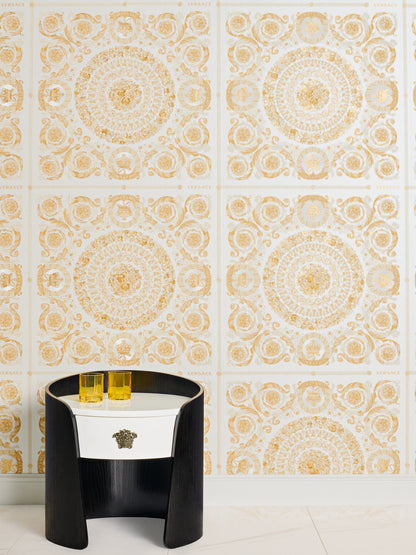 Versace Home Barocktapete Gold 370552 Luxus Vlies Designertapete Tapete Design
