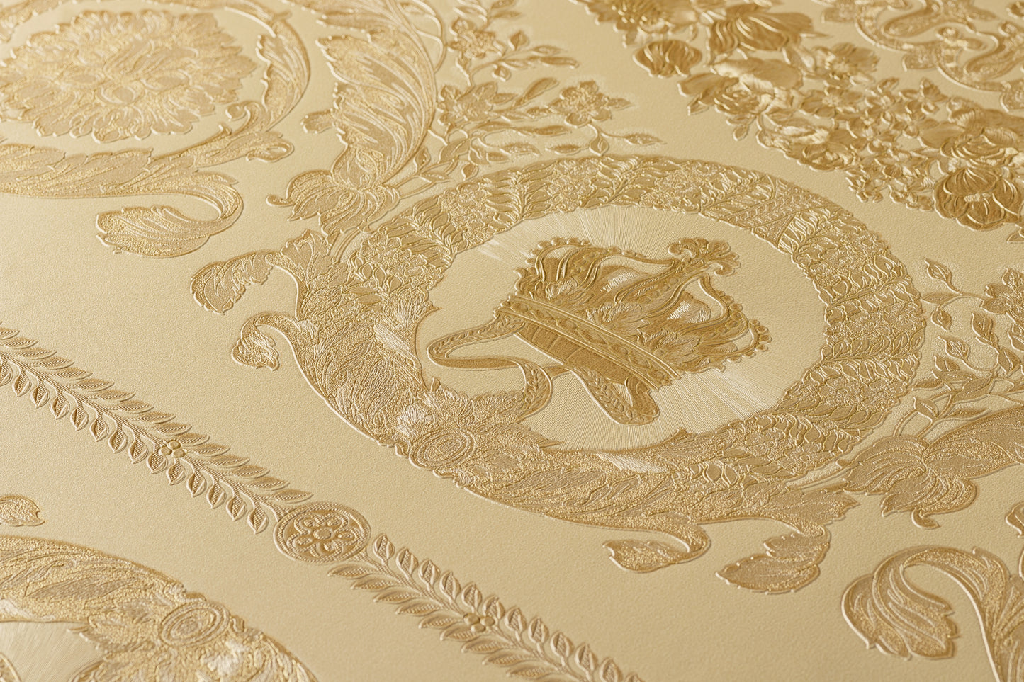 Versace Home Barocktapete Gold 370554 Luxus Vlies Designertapete Tapete Design