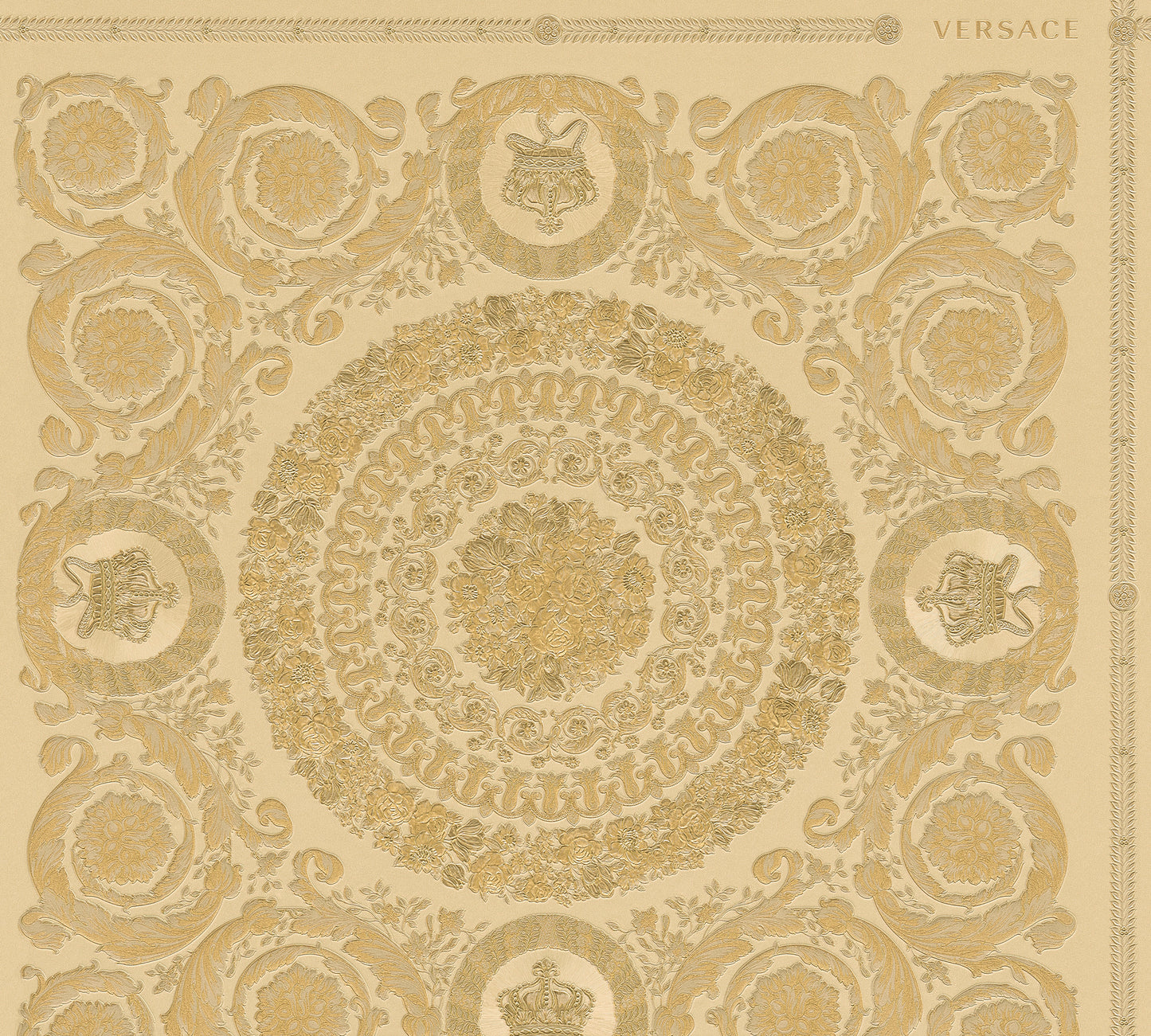 Versace Home Barocktapete Gold 370554 Luxus Vlies Designertapete Tapete Design