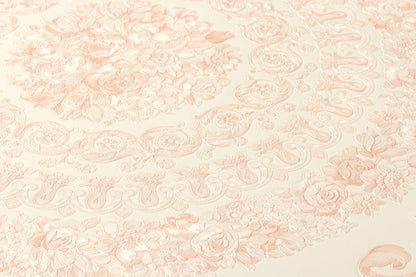 Versace Home Barocktapete Rosa 370556 Luxus Vlies Designertapete Tapete Design