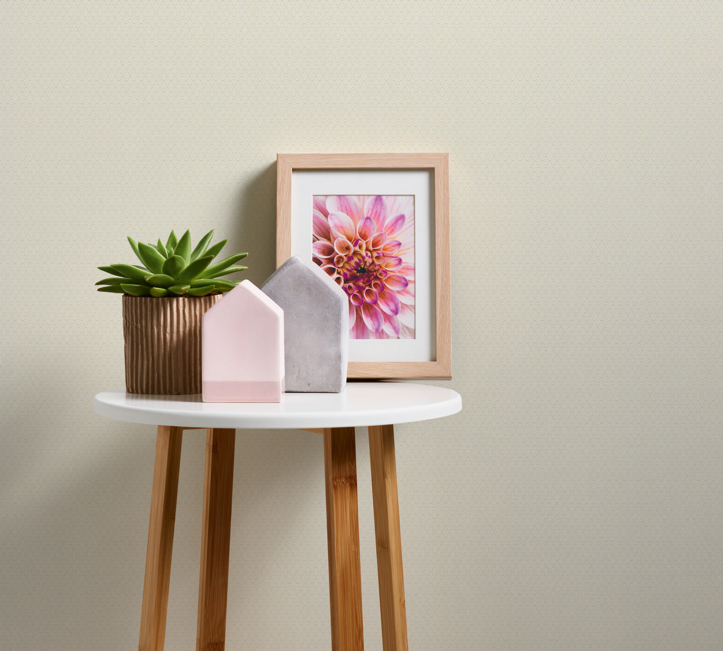 A.S. Création Unitapete Creme Vliestapete 371211 Wandtapete Tapete