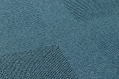 Geometrische Tapete Blau Vliestapete 371721 Wandtapete A.S. Création Tapete