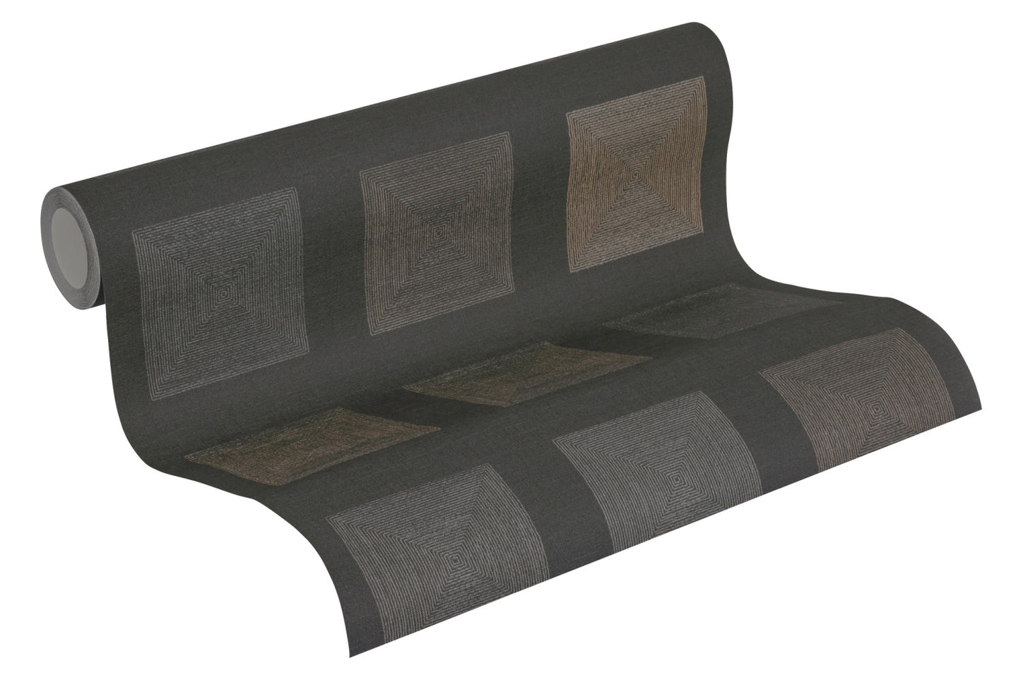 Geometrische Tapete Schwarz Vliestapete 371724 Wandtapete A.S. Création Tapete