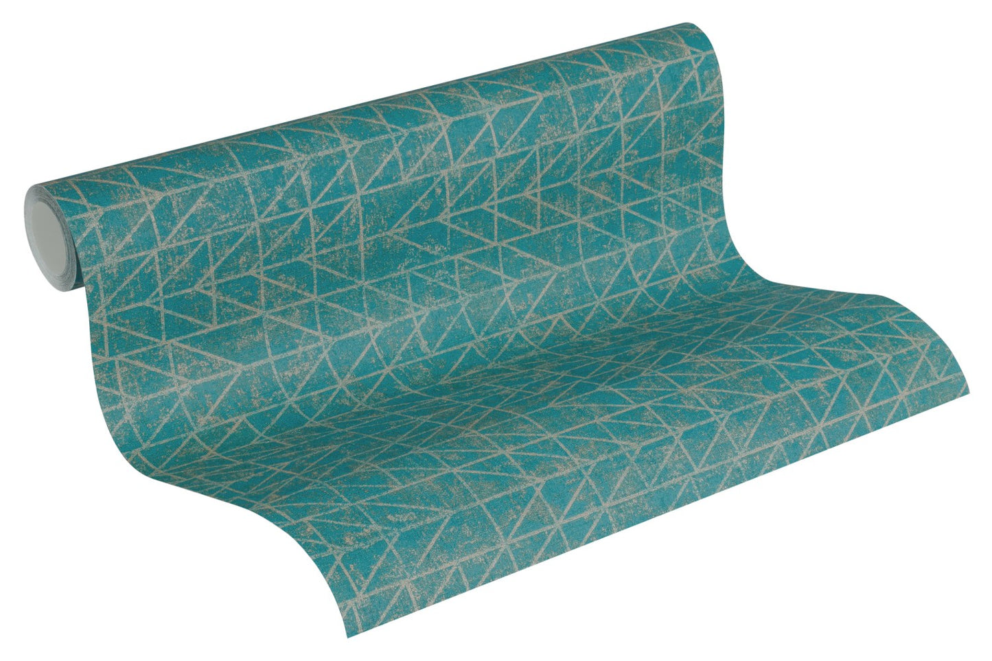 Geometrische Tapete Blau Vliestapete 371744 Wandtapete A.S. Création Tapete